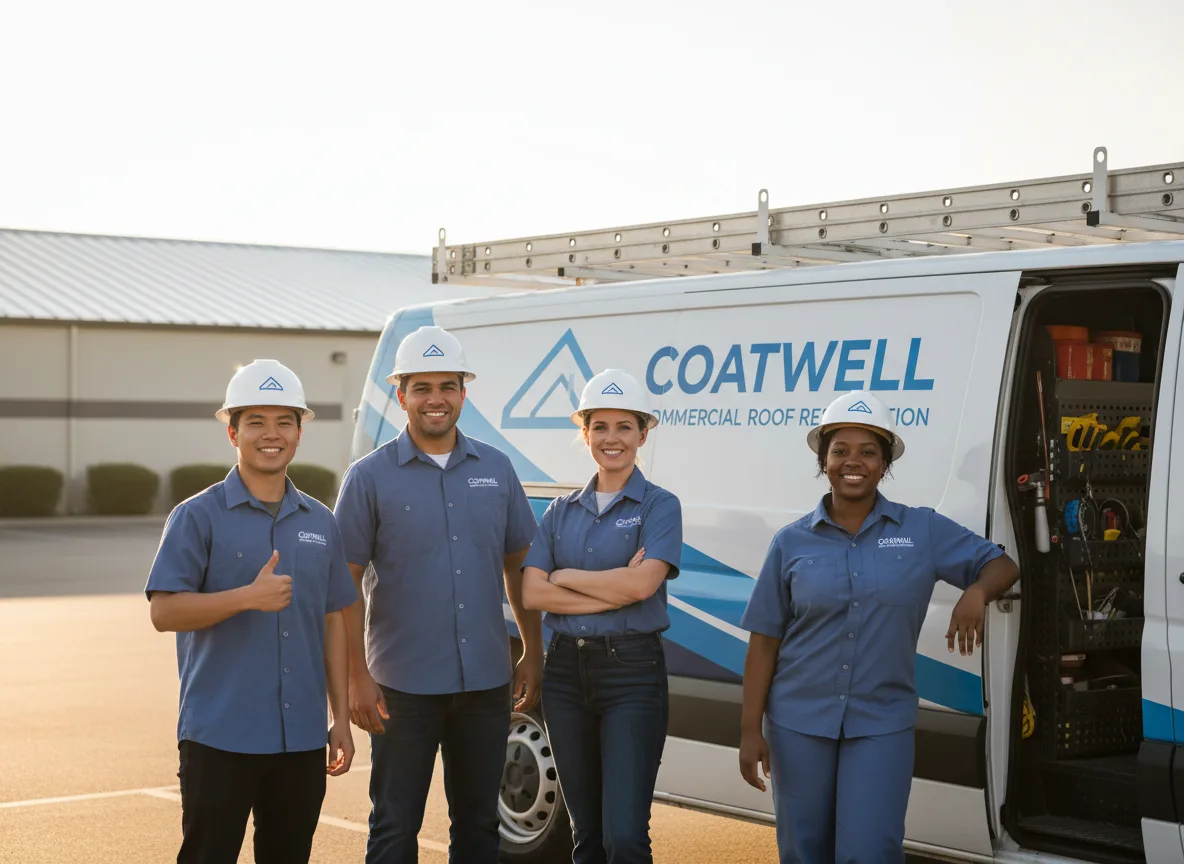 Commercial roof coating company in Grace, MS